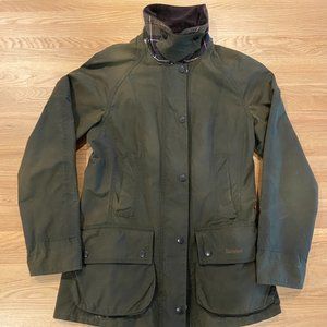 Barbour Beadnell wax jacket (size 2)